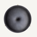 1x1BassamFellows CB-260 Circular  Stool Satin Brass and Leather Grade A Black_Seat.webp