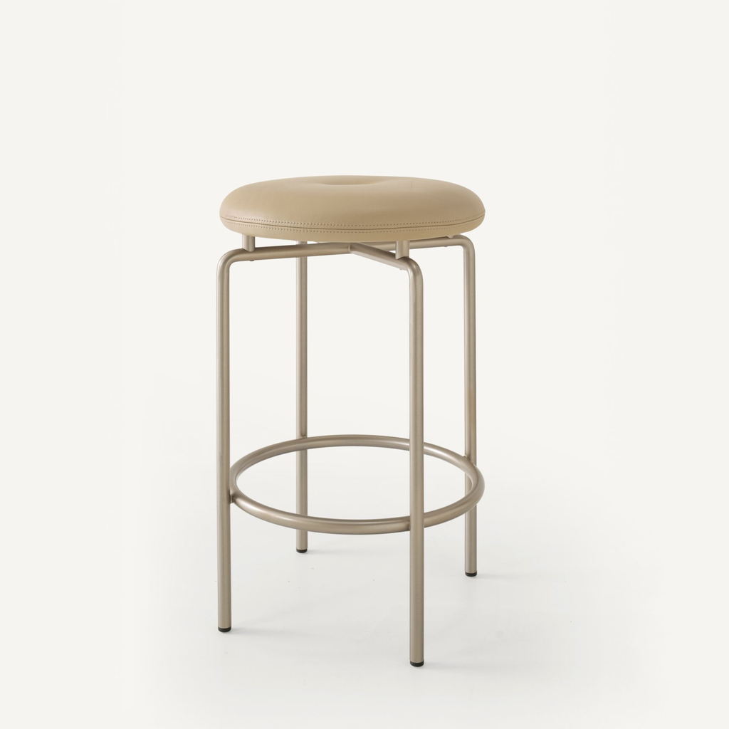 1x1BassamFellow CB-262-MS-SN-12114 Circular Counter Stool, view 2.webp